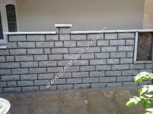 Stone compound wall (21) 